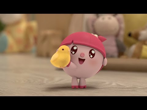 Видео: Про Нюшеньку - все серии - Малышарики сборник