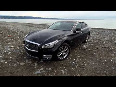 Видео: Nissan Fuga Hybrid 2015г Рейстайлинг, первая в Абхазии, краткий обзор.