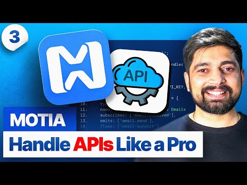 Видео: Создание и обработка API в motia
