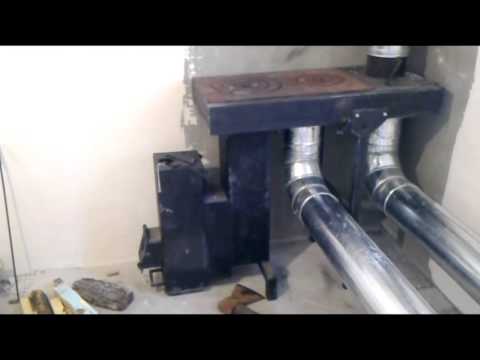 Видео: ((4/8)) Лежанка под ракетную печь-плиту. ROCKET STOVE/ 로켓 스토브