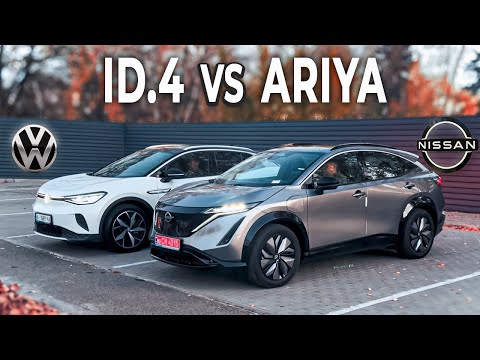 Видео: Nissan Ariya проти Volkswagen ID.4 ??? | Тест та огляд очима власників VW ID4