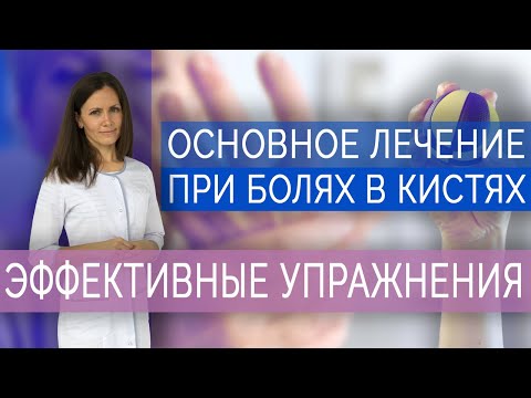 Видео: Основное лечение при болях в кистях. Упражнения для пальцев рук. Ч.2/ Exercises for hand and fingers