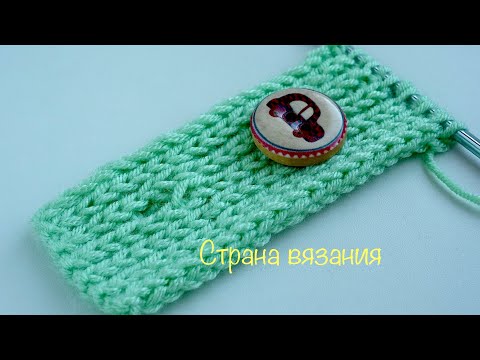 Видео: Петля для пуговицы (вертикальная) без отрыва нити. Buttonhole (vertical) without thread break.