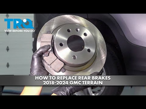 Видео: Как заменить задние тормоза на GMC Terrain 2018–2024 годов