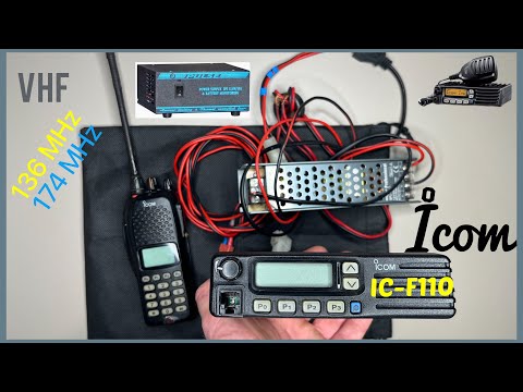 Видео: Обзор радиостанции ICOM IC-F 110 / Рация iCOM