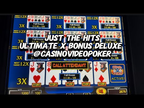 Видео: Только хиты — Ultimate X Video Poker 10 Play