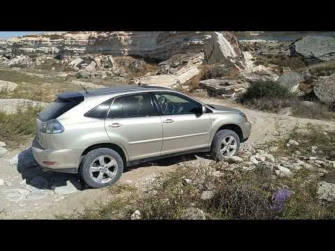 Видео: Песчаный подъем Lexus rx 330 оффроуд 