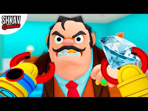 Видео: СТАЛ МАЛЕНЬКИМ ВОРОМ И ОБОКРАЛ ЕГО ДОМ! Little Thief VR!