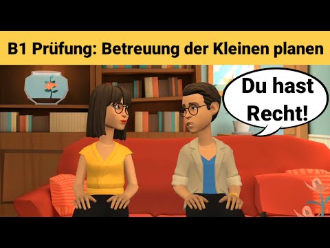Видео: Устный экзамен по немецкому языку B1 | Планирование чего-то вместе/диалог | Разговор Часть 3: Помощь
