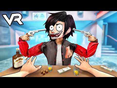 Видео: VR | РУССКАЯ РУЛЕТКА В ВИРТУАЛЬНОЙ РЕАЛЬНОСТИ - Bullet Roulette ВР