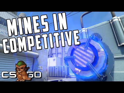 Видео: Мины Bump в соревновательной игре CS:GO