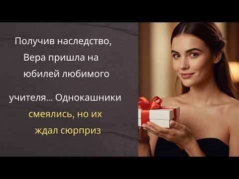 Видео: Получив наследство, Вера пришла на юбилей любимого учителя… Однокашники смеялись, но их ждал сюрп