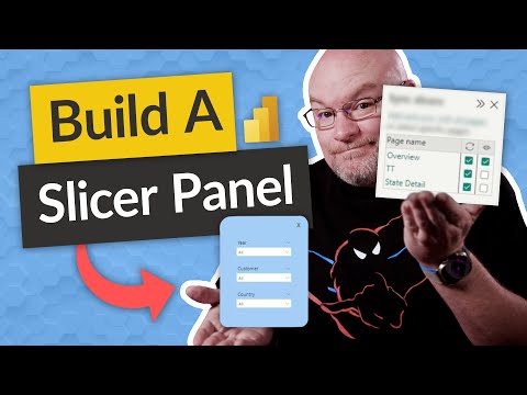 Видео: Создание панели срезов в Power BI (2022/2023)