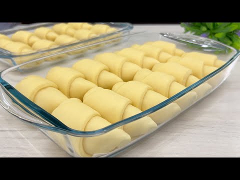 Видео: ЛУЧШЕ, ЧЕМ КРУАССАНЫ! ПРОСТО, БЫСТРО И ВКУСНО. РЕЦЕПТ, ПРОВЕРЕННЫЙ ГОДАМИ