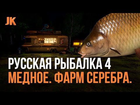 Видео: 🟠🐠Озеро медное + озеро Янтарное, фарм серебра 🐠🟠Рулетка для подписчиков🟠Русская Рыбалка 4🟠#рр4