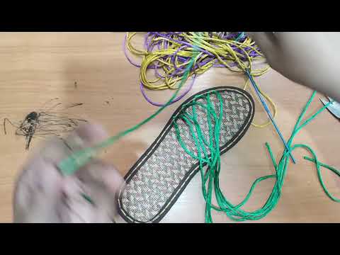 Видео: Аяқ киім тоқу  1-бөлім