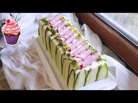 Видео: 🥪 ШВЕДСКИЙ БУТЕРБРОДНЫЙ ТОРТ 🥪 торт без выпечки 🍞быстрый рецепт 🥪 Rezept Ko