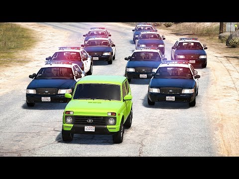 Видео: GTA 5 COPS CHASE! НАДЕЮСЬ НИВА МЕНЯ НЕ ПОДВЕДЕТ И Я УЙДУ ОТ ПОГОНИ! ПОЛИЦЕЙСКИЕ ДОГОНЯЛКИ!
