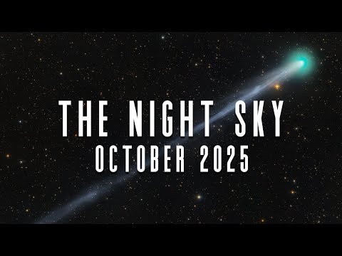 Видео: Ночное небо | Октябрь 2025 г. | Кометы A6 LEMMON, R2 SWAN, 3I ATLAS, K1 ATLAS | Метеорный поток О...