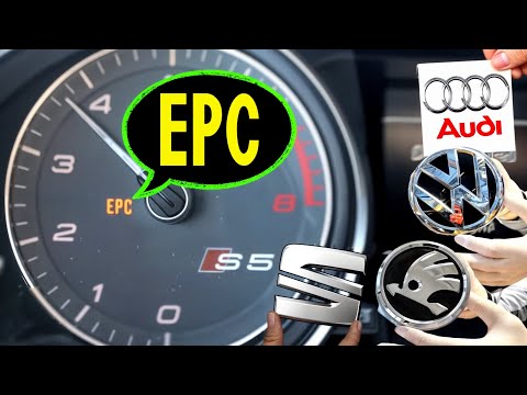 Видео: Сигнальная лампа EPC VW, Audi, Skoda, SEAT: как исправить? Значение и решение проблемы🚘