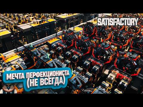 Видео: МЕЧТА ПЕРФЕКЦИОНИСТА, НО НЕ ВСЕГДА | 220 ЧАСОВ | #SATISFACTORY: ОБЗОРЫ ЗАВОДОВ \ 213