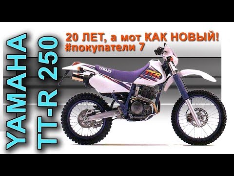 Видео: покупка Yamaha TT-R 250 в ИДЕАЛЬНОМ состоянии! #покупатели 7