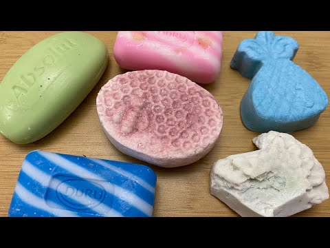 Видео: ASMR Soap | Cutting dry soap | asmr soap carving |Резка мыло| handmade soap/homemade soap