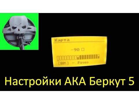 Видео: Программные настройки АКА Беркут 5 переснятая версия