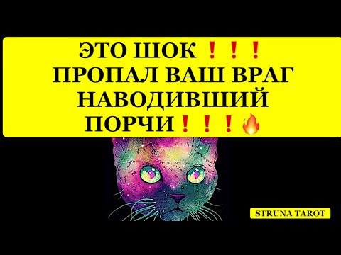 Видео: 🔥ЭТО ШОК ПРОПАЛ ВАШ ВРАГ НАВОДИВШИЙ ПОРЧИ❗️❗️❗️🔥
