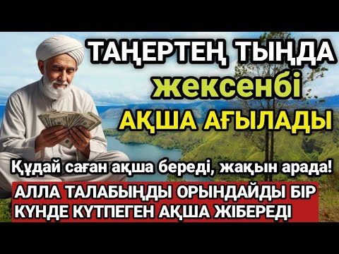 Видео: 👉Тыңда Өте күшті дұға дүйсенбі - Алла бір күнде ойламаған ақша байлық жібереді, ризығың көбейедіі🤲