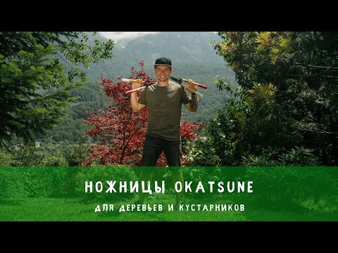 Видео: Ножницы для кустарников Okatsune