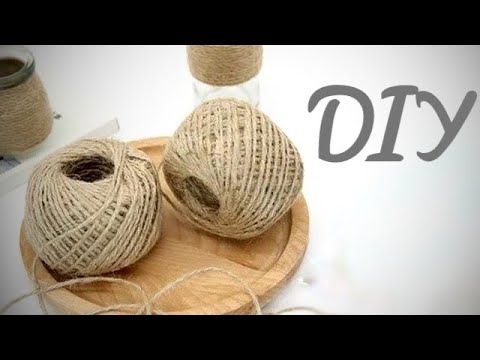 Видео: 6 Идей для КУХНИ  из ДЖУТА и МЕШКОВИНЫ( КАРТОН ШПАГАТ)6 jute craft ideas
