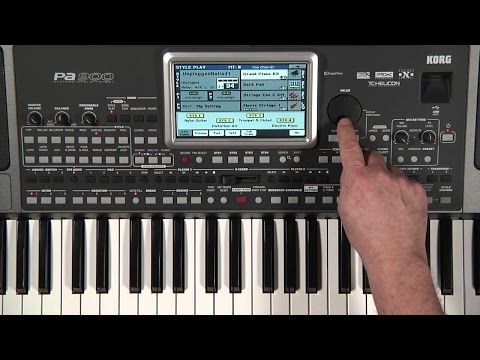 Видео: KORG PA  Режим "Style Play"  (для чайников)