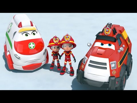 Видео: Рэй и пожарный патруль. Команда ВиВилз 🚒 Радостный пляж (20 серия) 🔥Развивающий мульт