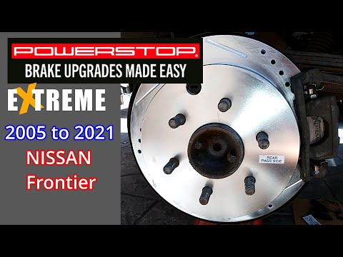 Видео: Замена передних и задних тормозов Nissan Frontier 2005 - 2021 годов.