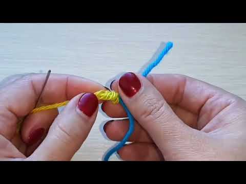 Видео: З'єднання ниток при в'язанні. Чудовий спосіб