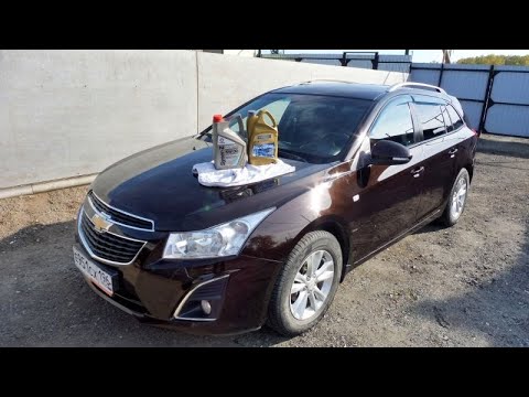 Видео: Chevrolet  Cruze 1.8 Замена масла в двигателе и АКПП.