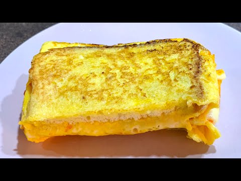 Видео: Бърз топъл невероятно вкусен сандвич / Вкусный горячий бутерброд за пару минут