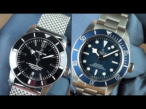 Видео: BREITLING VS TUDOR. ЧТО ЛУЧШЕ? СРАВНЕНИЕ ЧАСОВ SUPEROCEAN HERITAGE И BLACK BAY 58