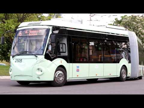 Видео: Ему не всегда нужны провода! Новый троллейбус для минских пассажиров