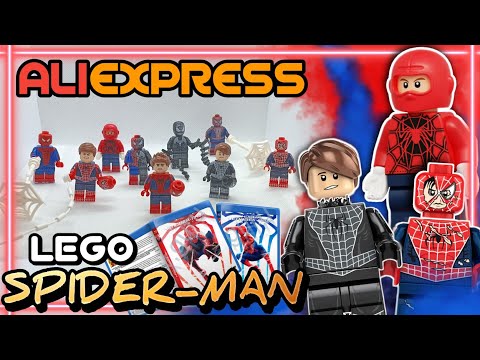 Видео: ЛЕГО ТОБИ МАГУАЙР И ЭНДРЮ ГАРФИЛД▷LEGO SPIDER-MAN  НОСТАЛЬГИЯ с Aliexpress и Blu-ray Disc