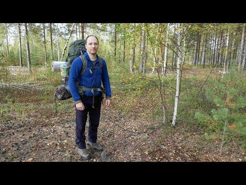 Видео: В Краю РАЗОБРАННОЙ УЖД. Озеро Песочное и Мантурово. Осенний поход в глухие леса #2