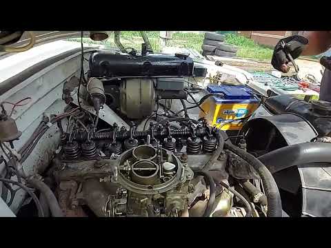 Видео: Регулировка клапанов на Волге / ЗМЗ 402 /  Установил новый трамблёр.  28.05.23г.