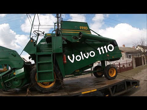 Видео: Комбайн Volvo 1110. Березне - Рилівка Хмельницької обл.