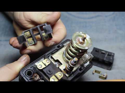 Видео: Не включается насосная станция. Чистка контактов и принцип работы реле давления насосной станции