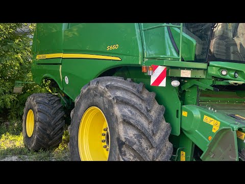 Видео: John Deere s660 2014 1400 часов купили