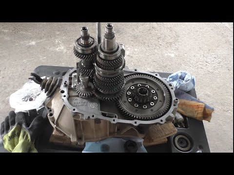 Видео: Замена шестерни 2й передачи на Lada Granta Sport 1 6 Лада Гранта Спорт 2017 3часть
