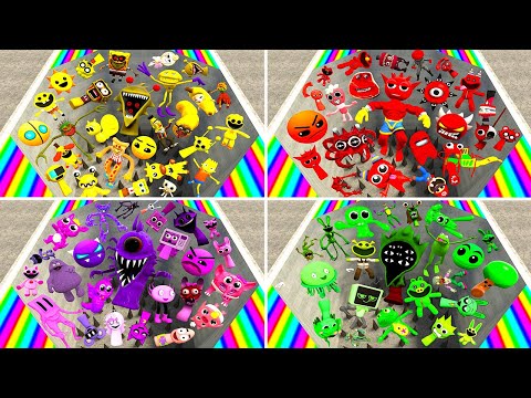 Видео: 📌 КАКОЙ ЦВЕТ СИЛЬНЕЕ? SPRUNKI POPPY PLAYTIME И ДРУГИЕ СПАРТАНСКИЙ УДАР ПО ШИПАМ в Garry's Mod