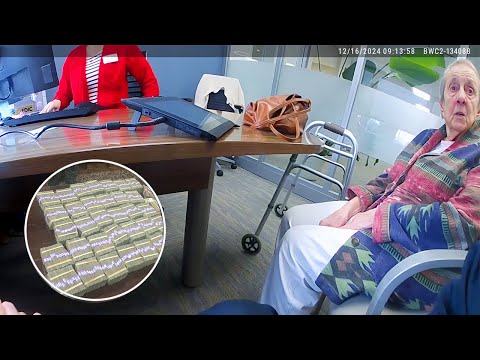 Видео: Как бабушка перехитрила мошенников и помогла полицейским вернуть 150 000 долларов