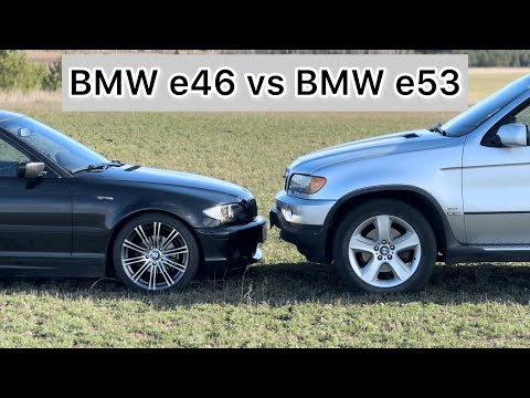 Видео: КТО БЫСТРЕЕ? ГОНКА BMW E53 VS BMW E46!